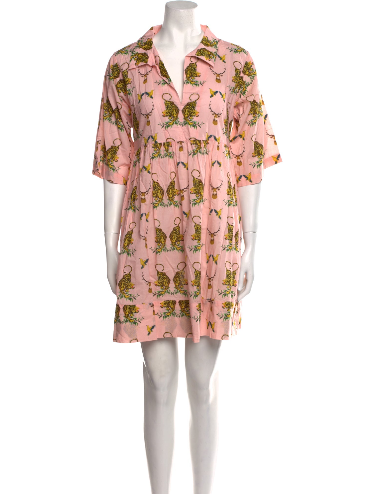 Verandah Floral Print Mini Dress