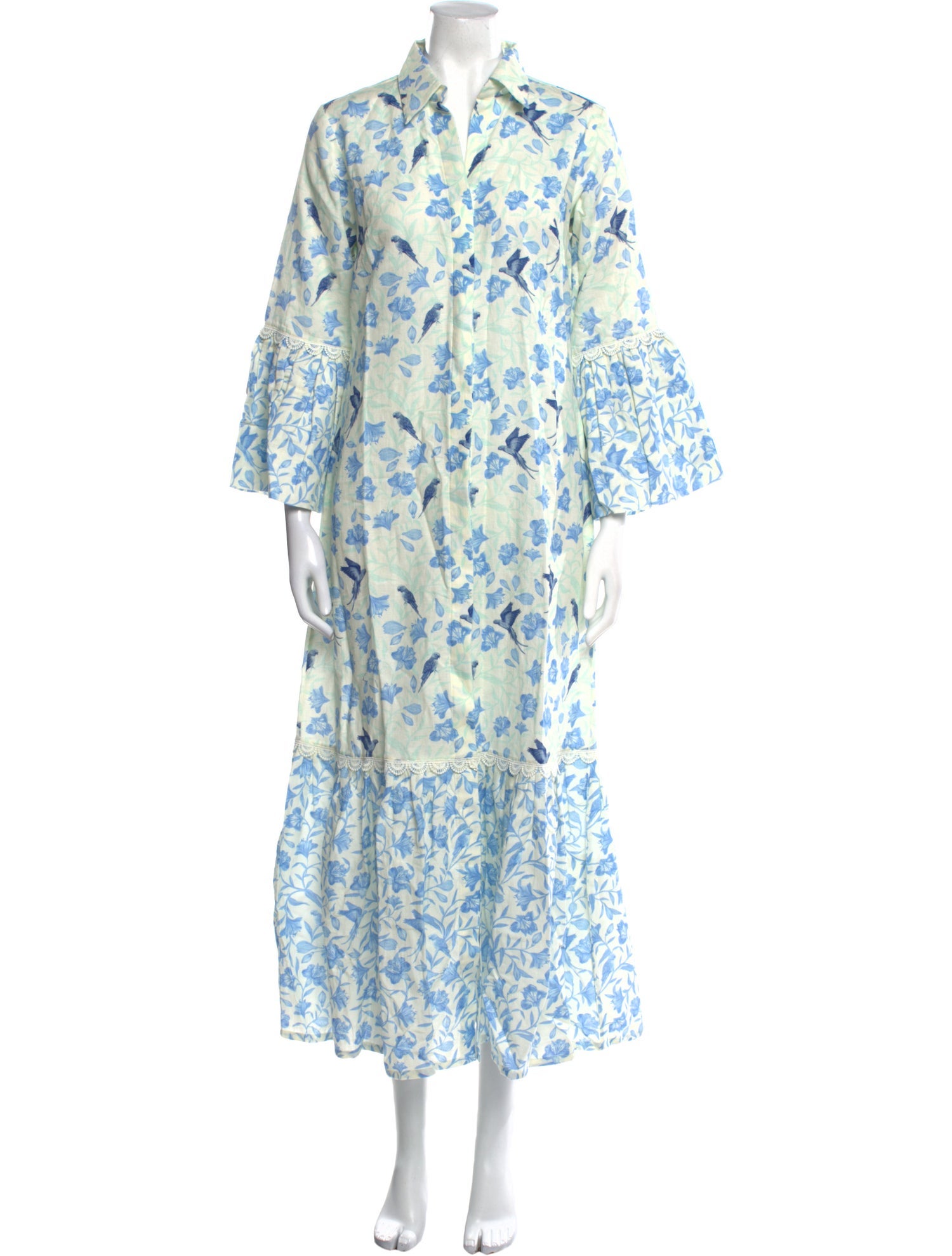 Verandah Linen Long Dress w/ Tags