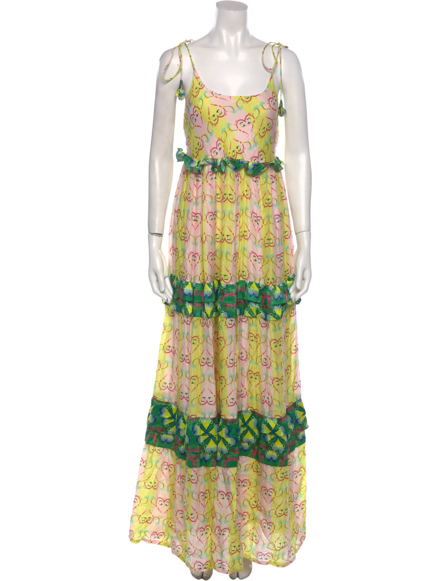 Verandah Printed Long Dress