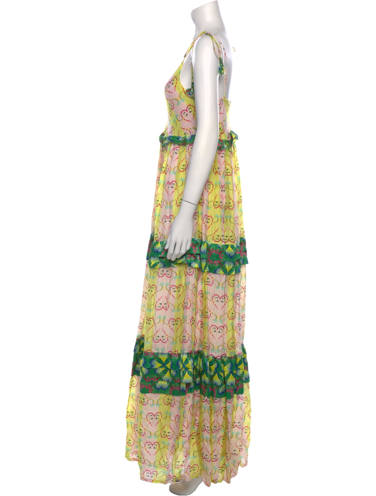 Verandah Printed Long Dress