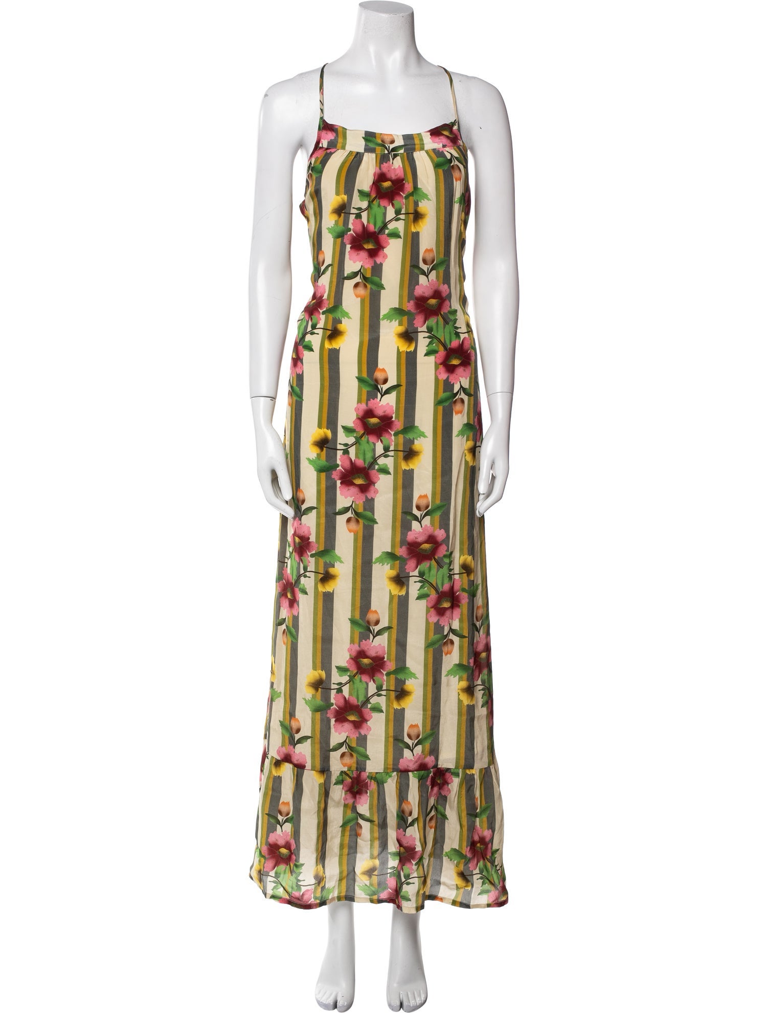 Verandah Floral Print Long Dress