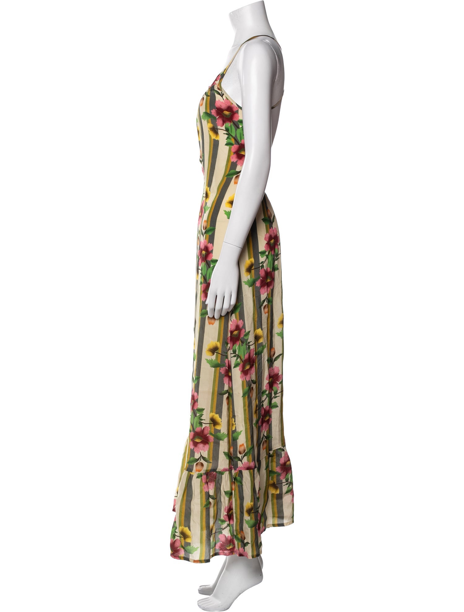 Verandah Floral Print Long Dress