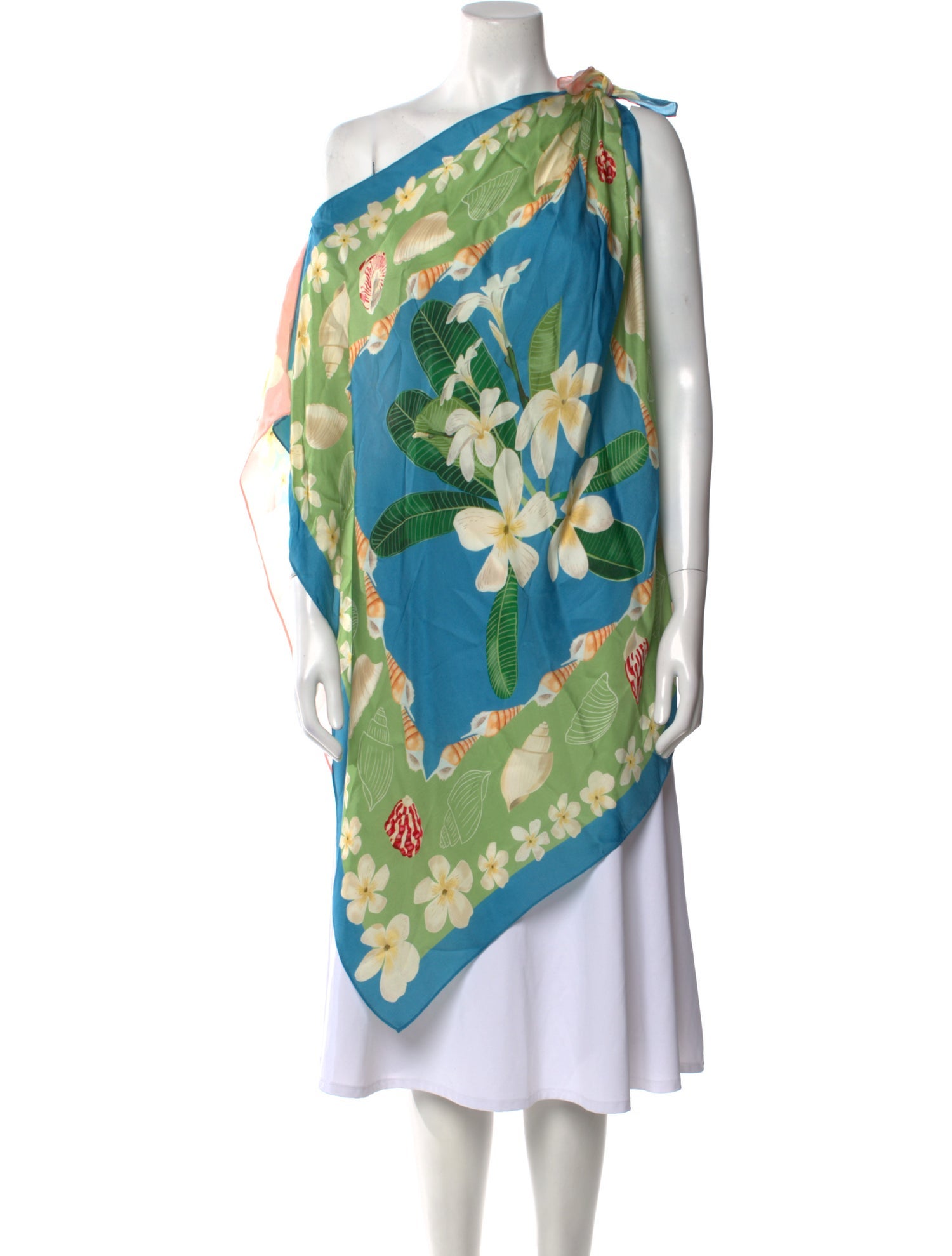 Verandah Floral Print Asymmetrical Tunic