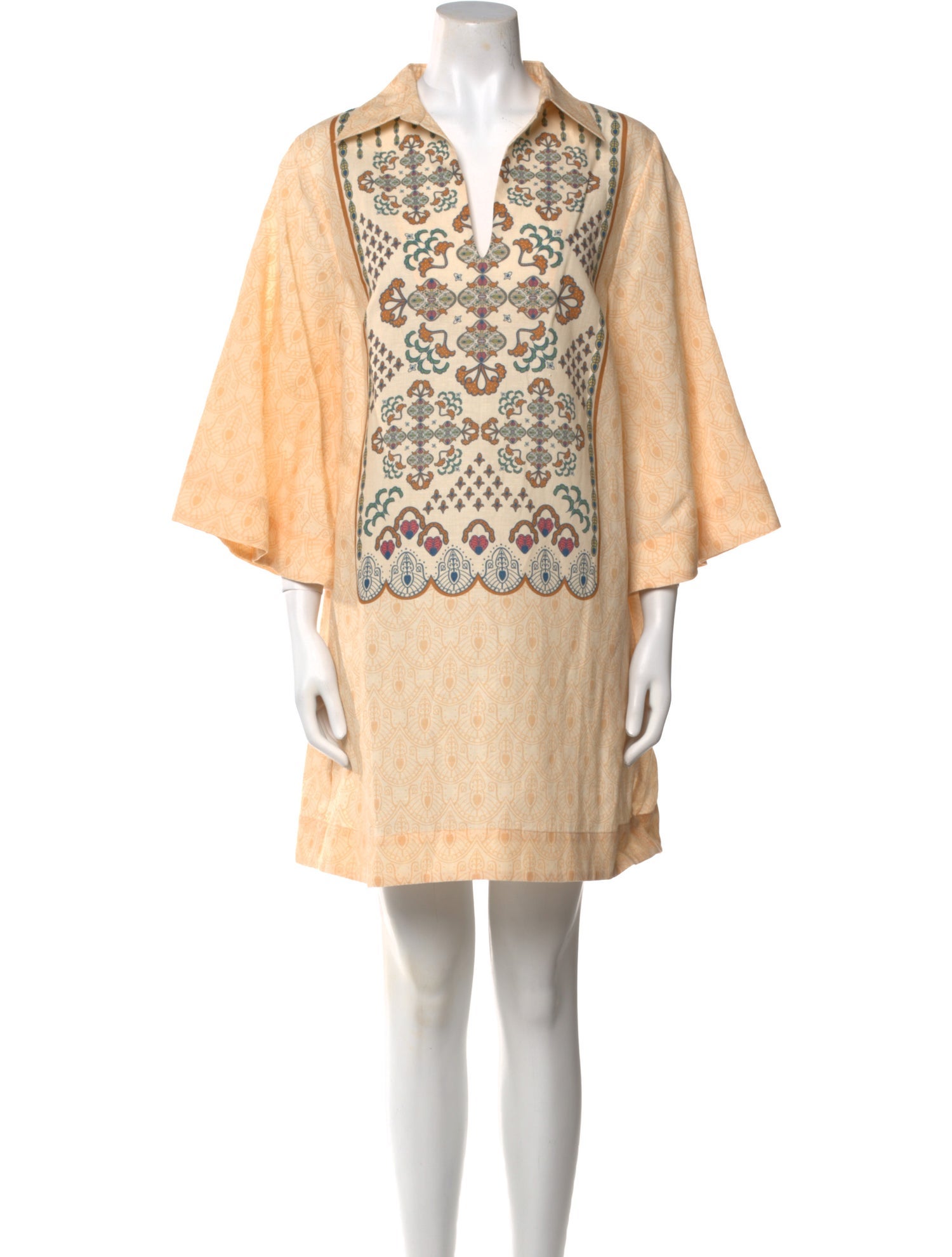 Verandah Linen Mini Dress