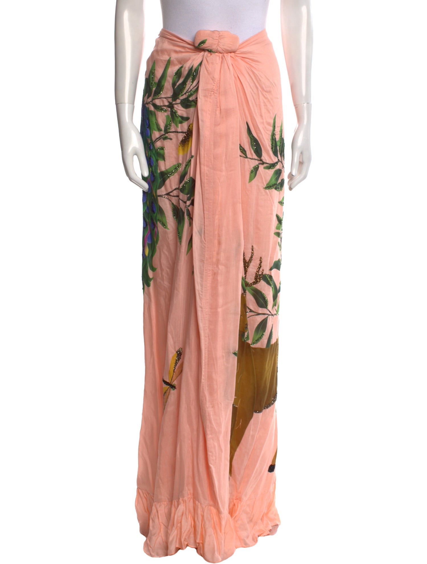 Verandah Floral Print Long Skirt