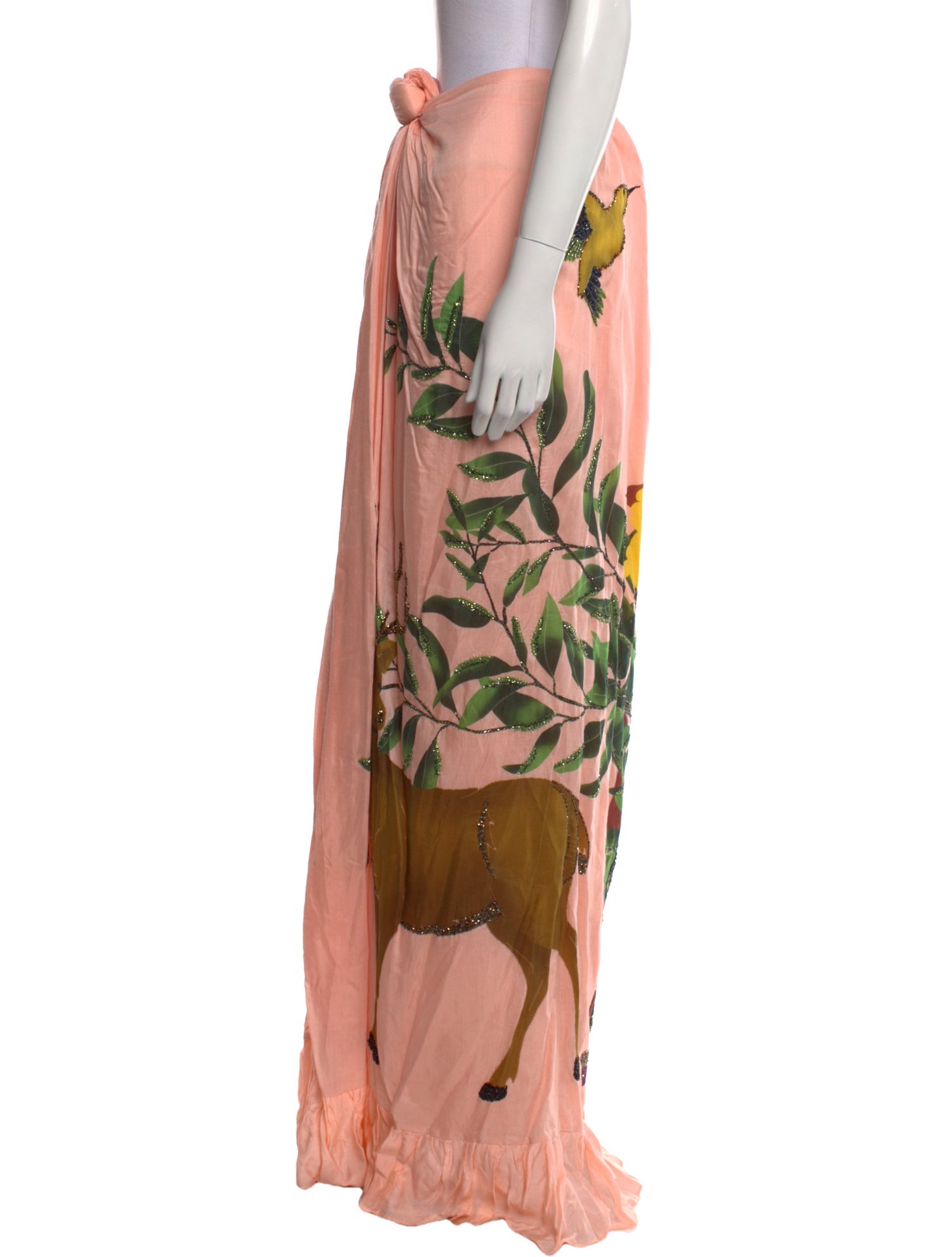 Verandah Floral Print Long Skirt