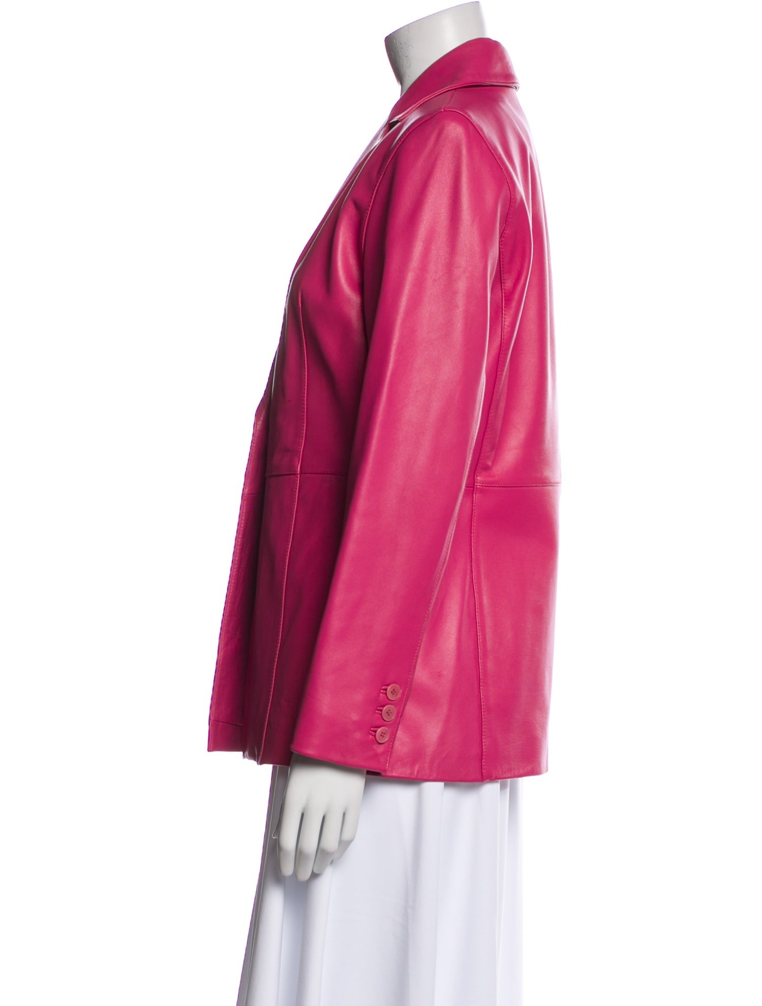 Valerie Stevens Leather Blazer