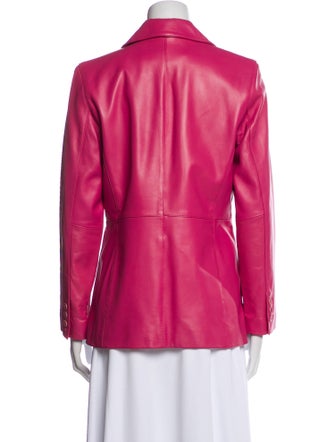 Valerie Stevens Leather Blazer