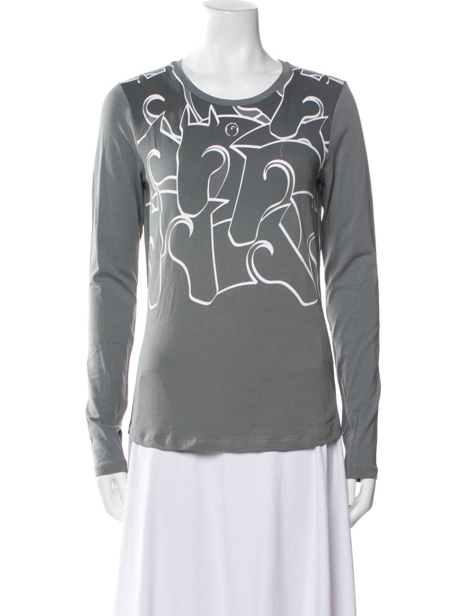 Vestrum Printed Scoop Neck Top w/ Tags