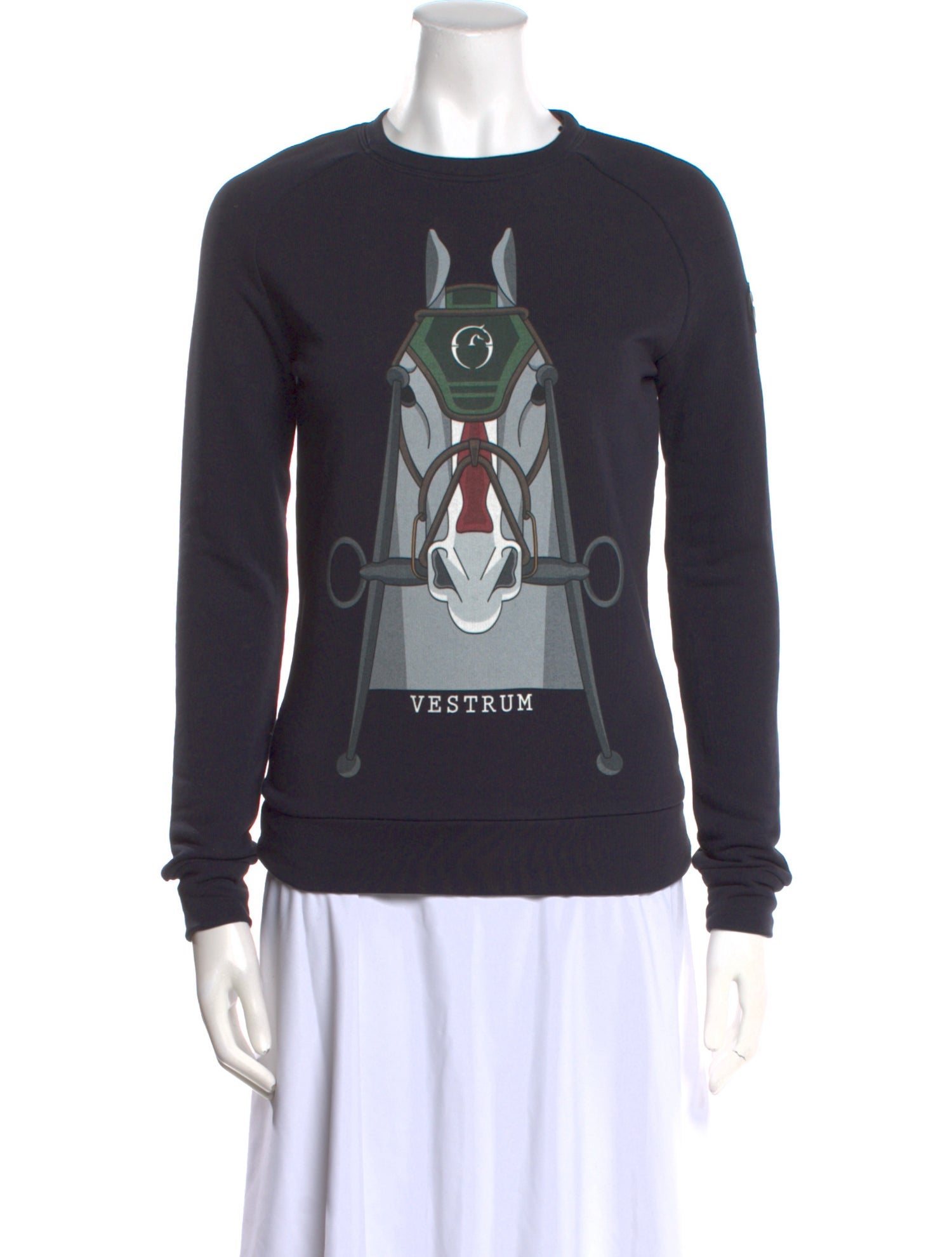 Vestrum Graphic Print Crew Neck Sweatshirt w/ Tags