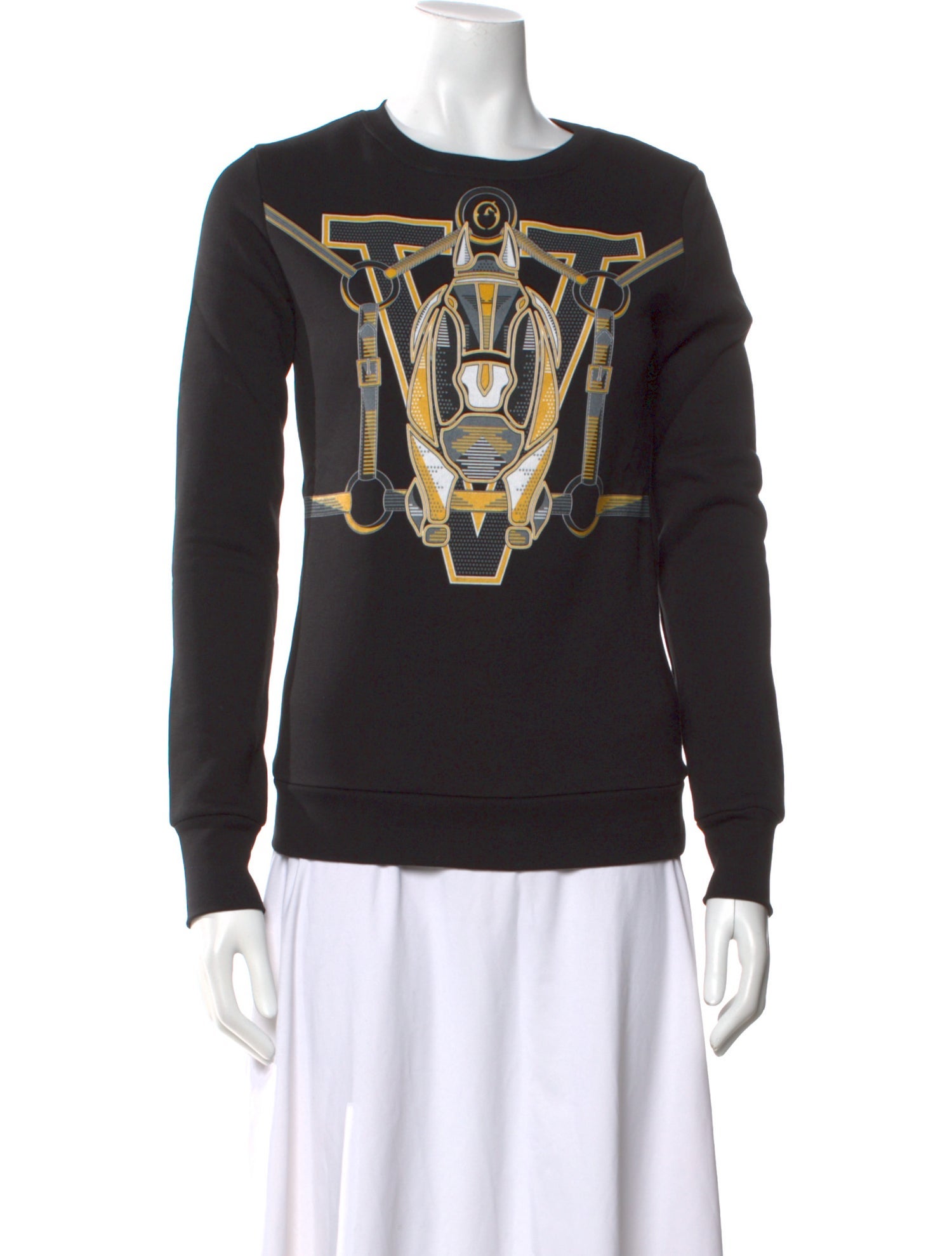 Vestrum Graphic Print Crew Neck Sweater w/ Tags