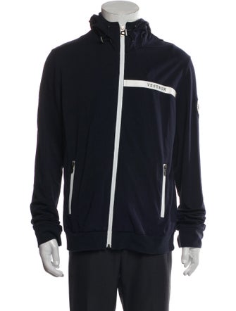 Vestrum Graphic Print Turtleneck Hoodie