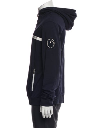 Vestrum Graphic Print Turtleneck Hoodie