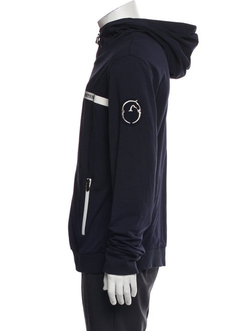 Vestrum Graphic Print Turtleneck Hoodie