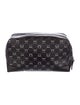 Vestrum Pattern Print Leather Cosmetic Bag