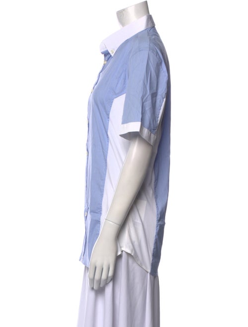 Vestrum Short Sleeve Button-Up Top