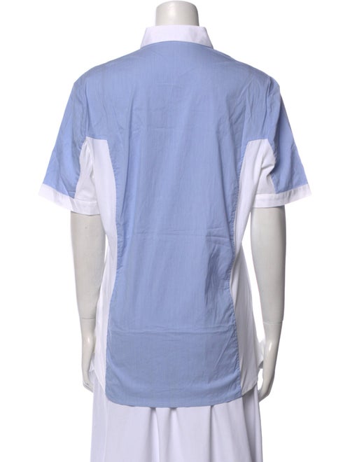 Vestrum Short Sleeve Button-Up Top