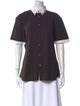 Vestrum Short Sleeve Button-Up Top