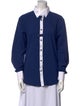 Vestrum Long Sleeve Button-Up Top