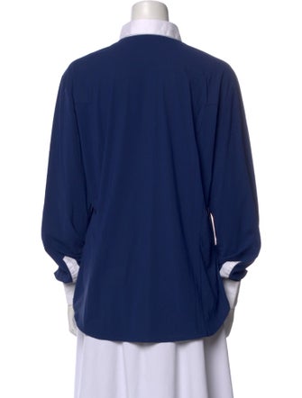 Vestrum Long Sleeve Button-Up Top