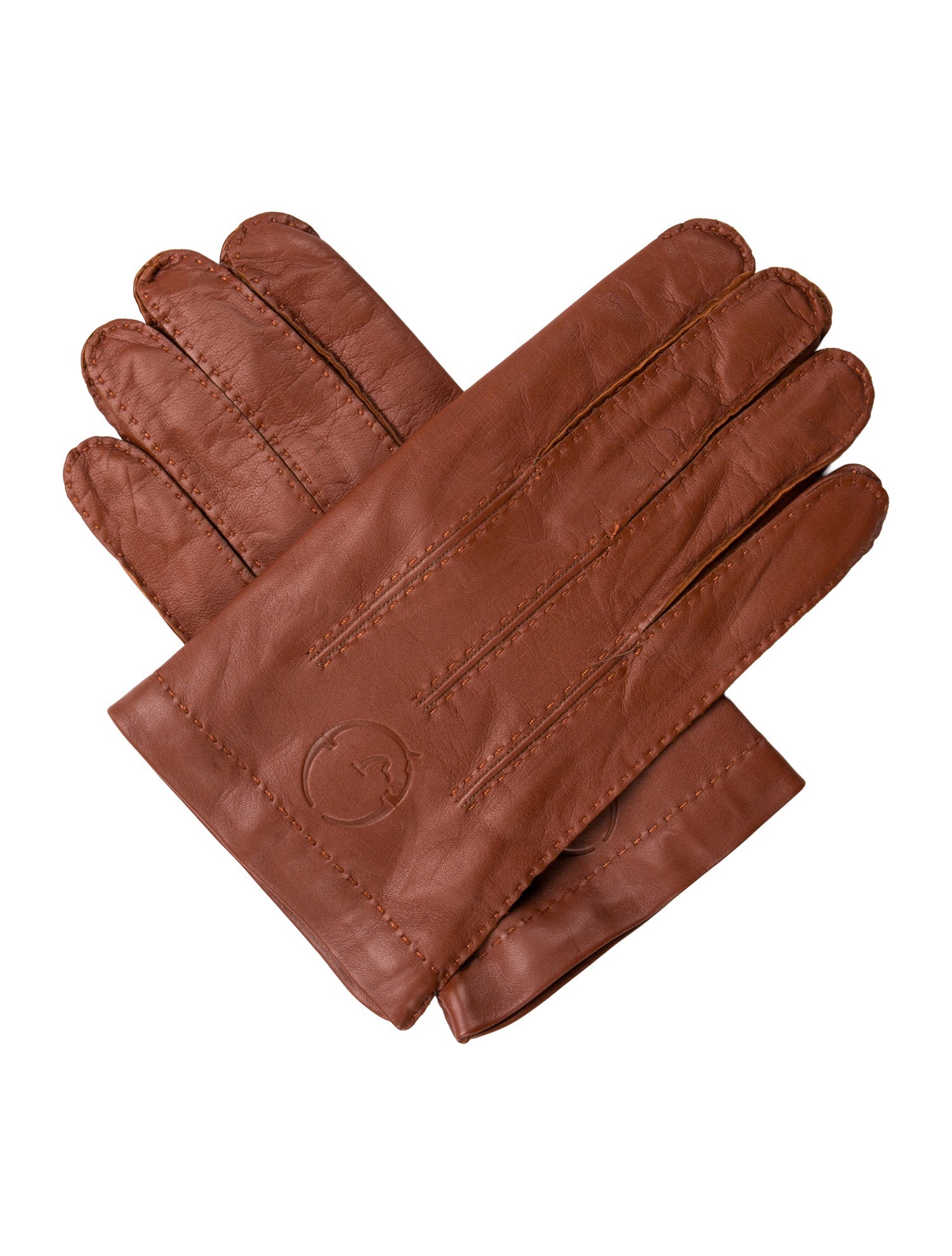Vestrum Brown Leather Gloves w/Tags