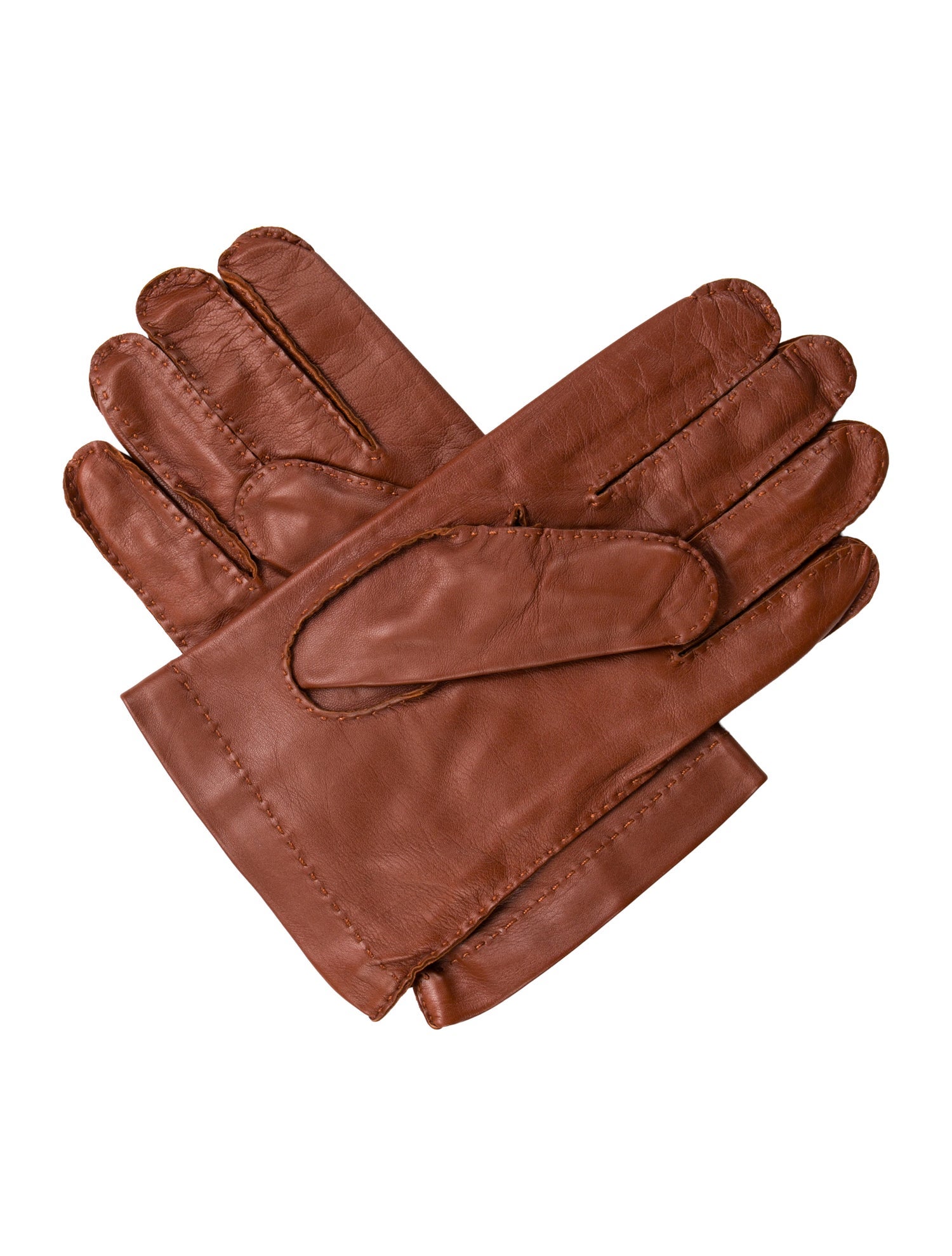 Vestrum Brown Leather Gloves w/Tags