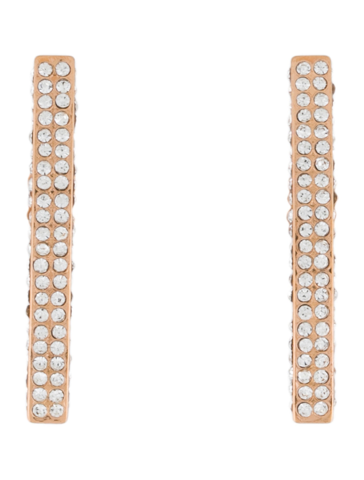 Vita Fede Crystal Bar Drop Earrings