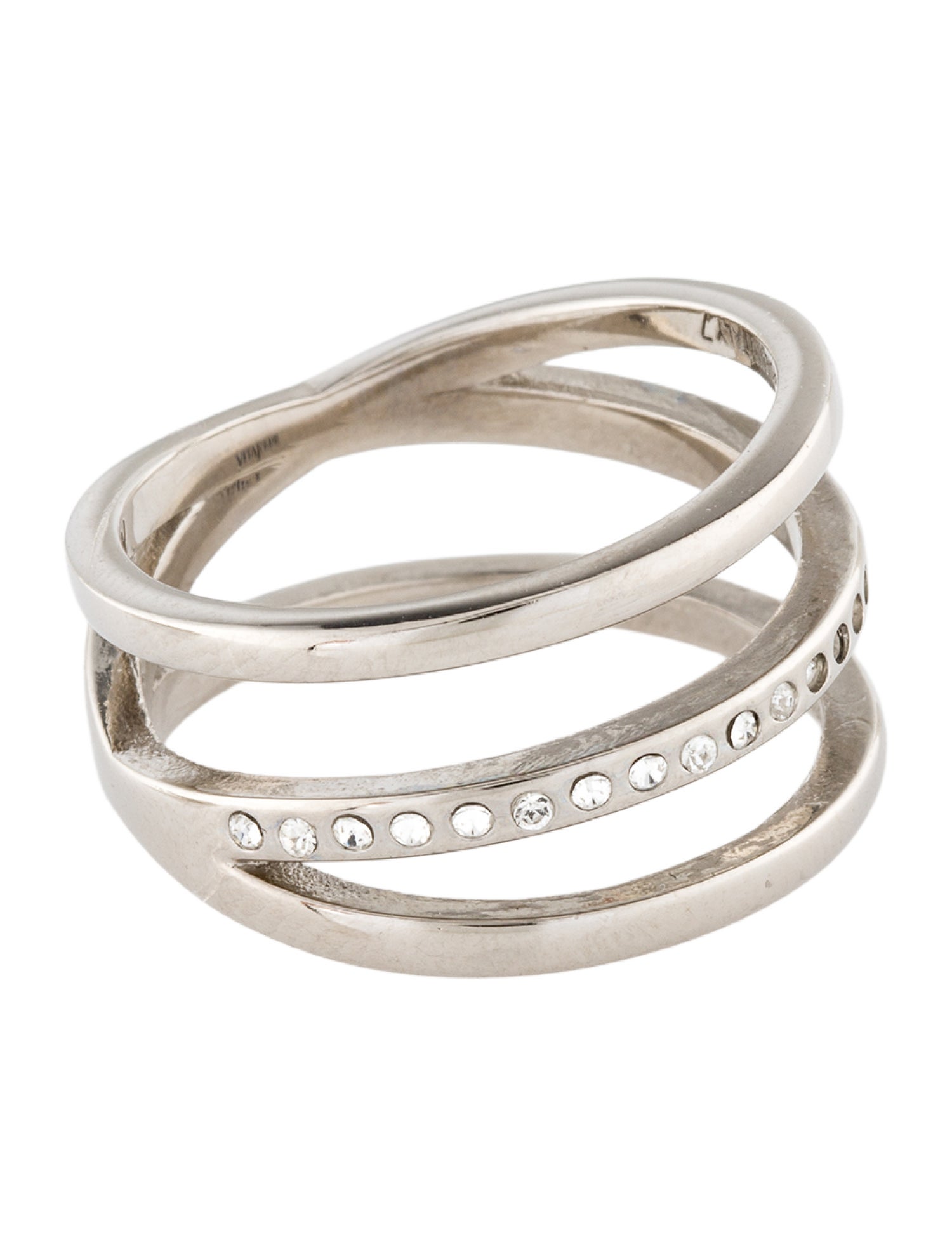 Vita Fede Helix Crystal Ring