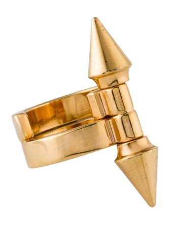 Vita Fede Babylon Double Spike Cocktail Ring