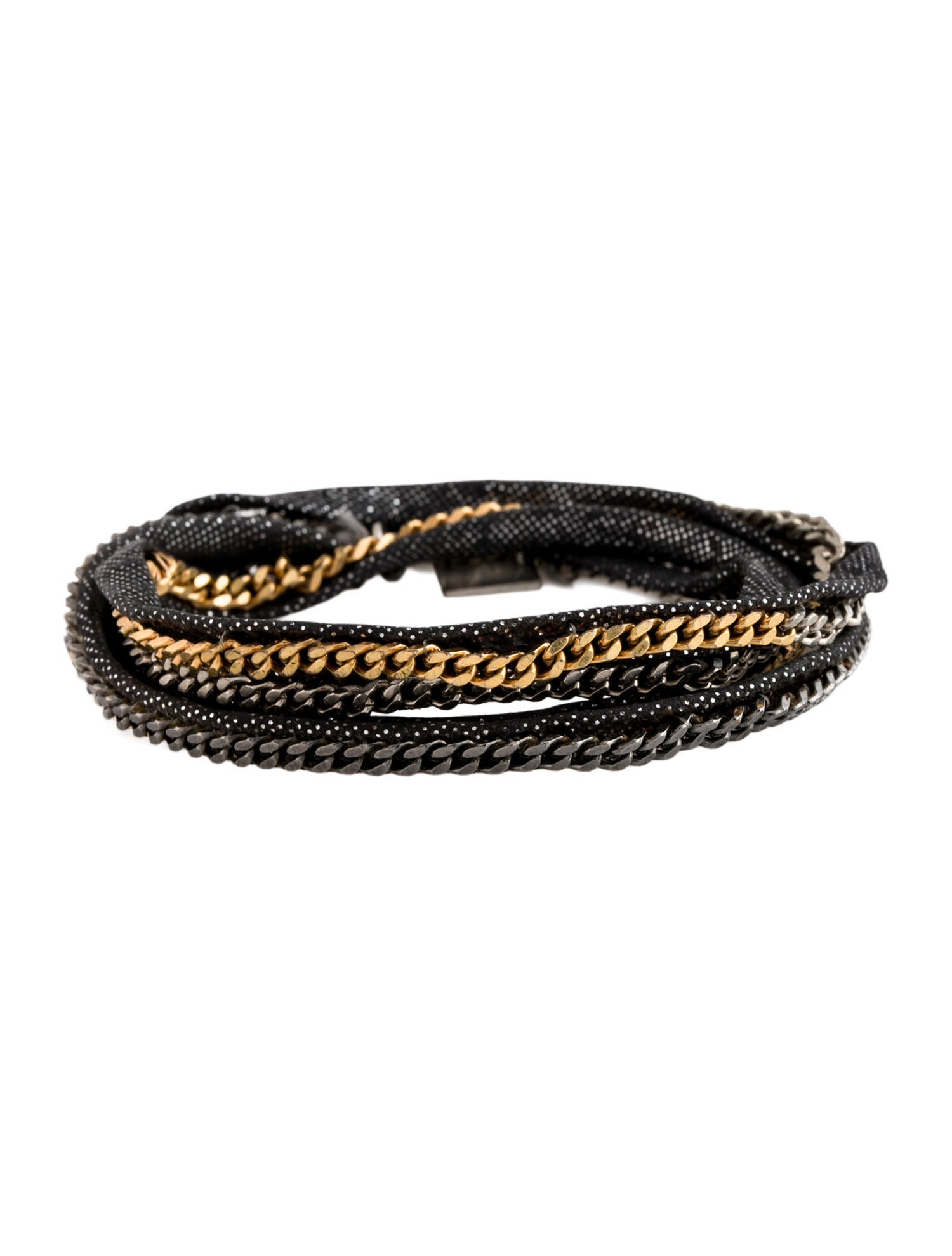 Vita Fede Leather Capri Wrap Bracelet