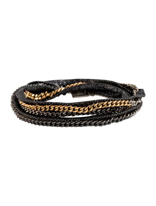 Vita Fede Leather Capri Wrap Bracelet