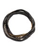Vita Fede Leather Capri Wrap Bracelet