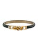 Vita Fede Leather Buckle Bangle Beacelet