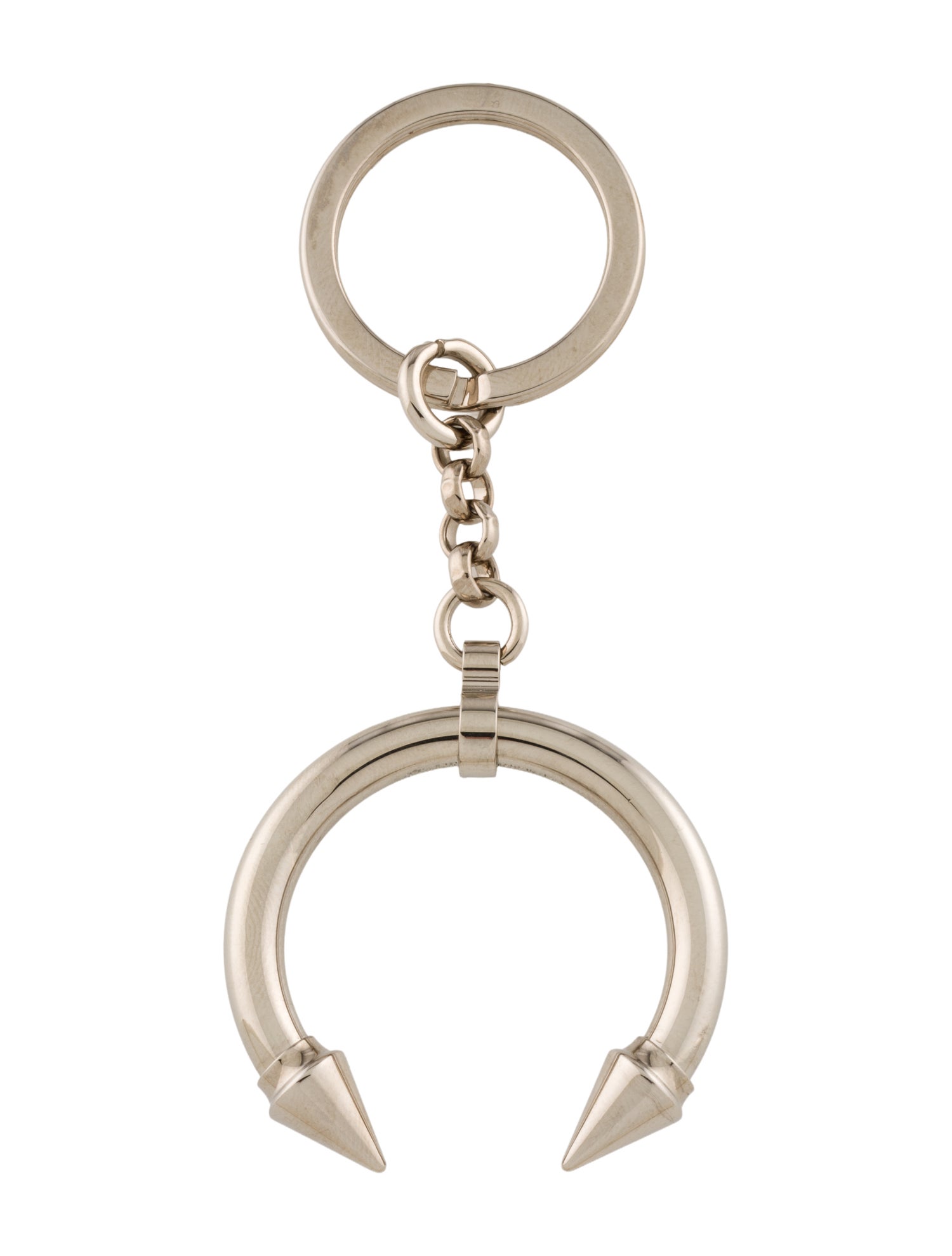 Vita Fede Silver tone keychain