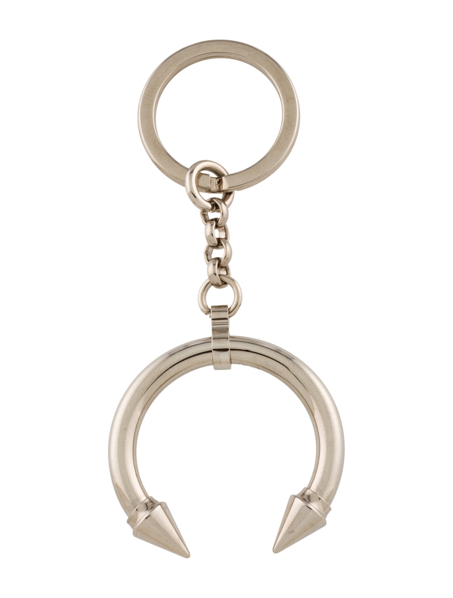 Vita Fede Silver tone keychain