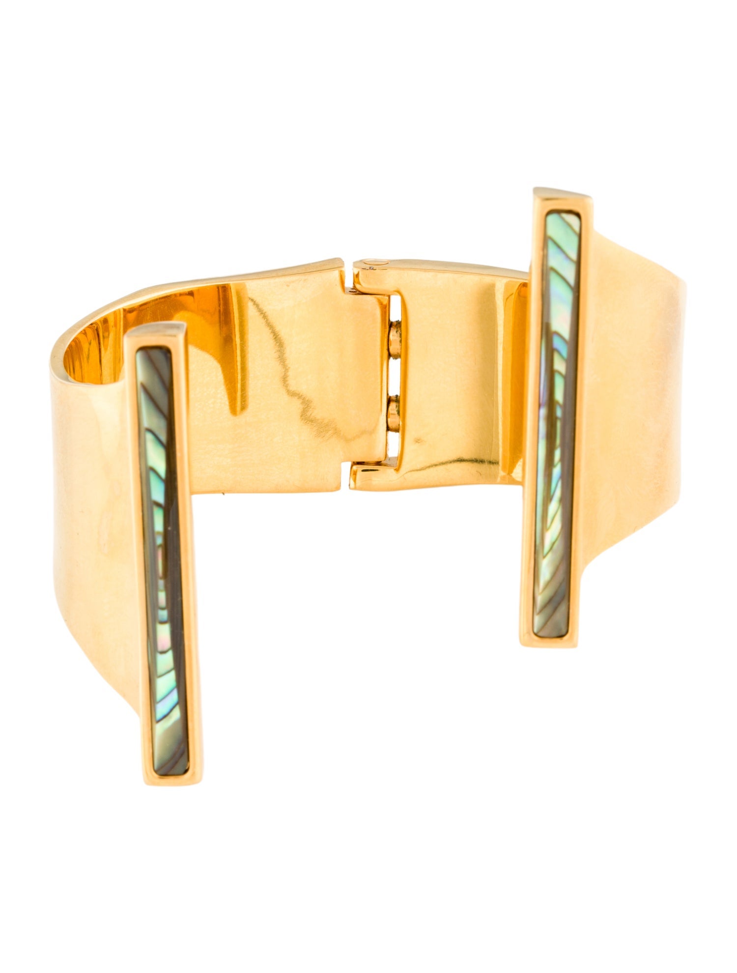 Vita Fede Mother Of Pearl Lia Hinged Cuff