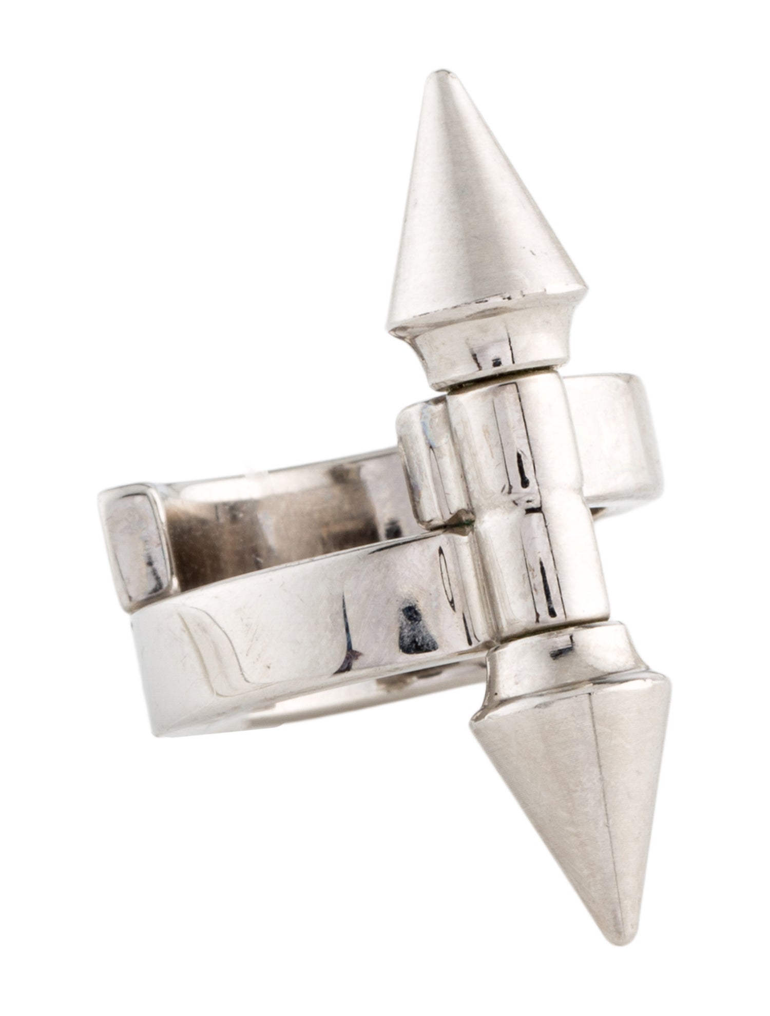 Vita Fede Babylon Double Spike Cocktail Ring