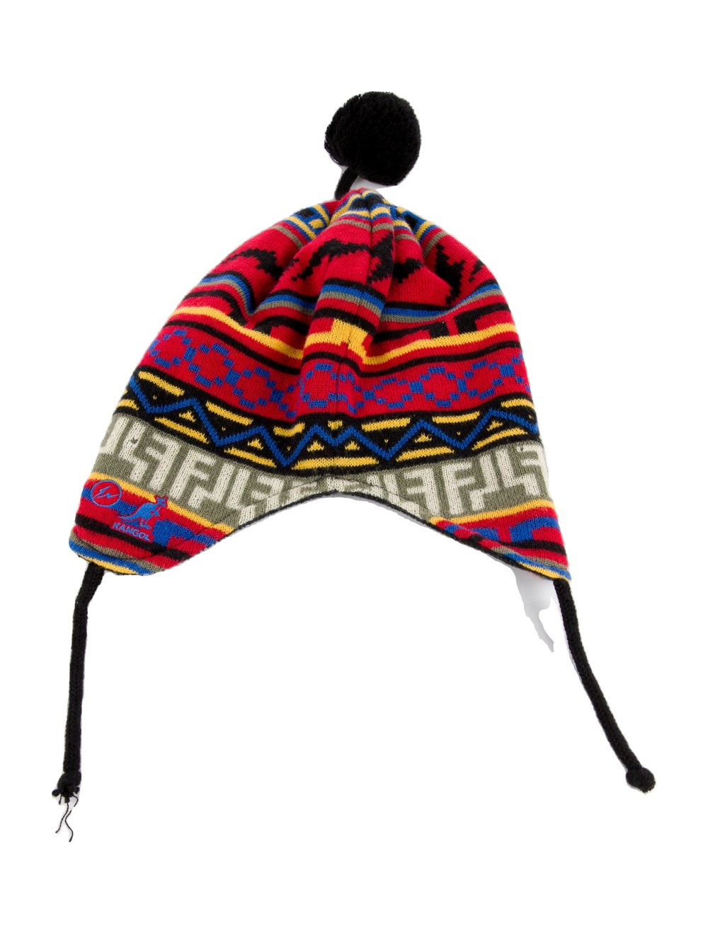 Men's red and multicolor Fragment Design x Kangol… - image 1