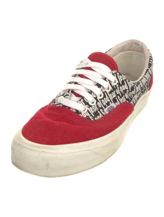 Vans x Fear Of God Canvas Printed Sneakers