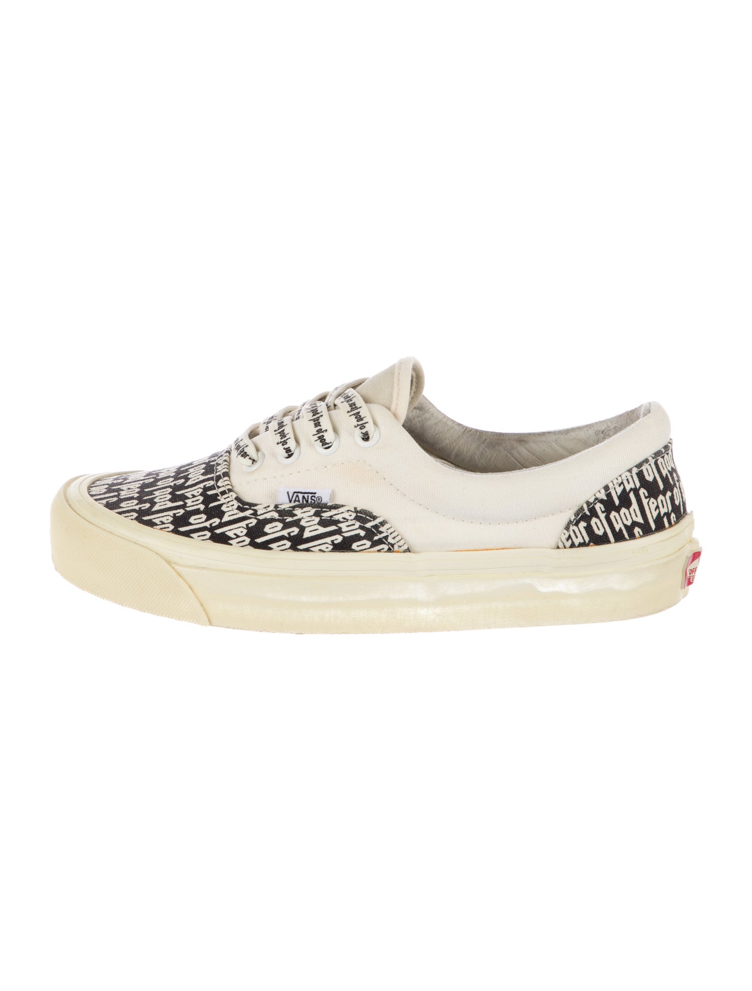 Vans x Fear Of God Canvas Printed Sneakers