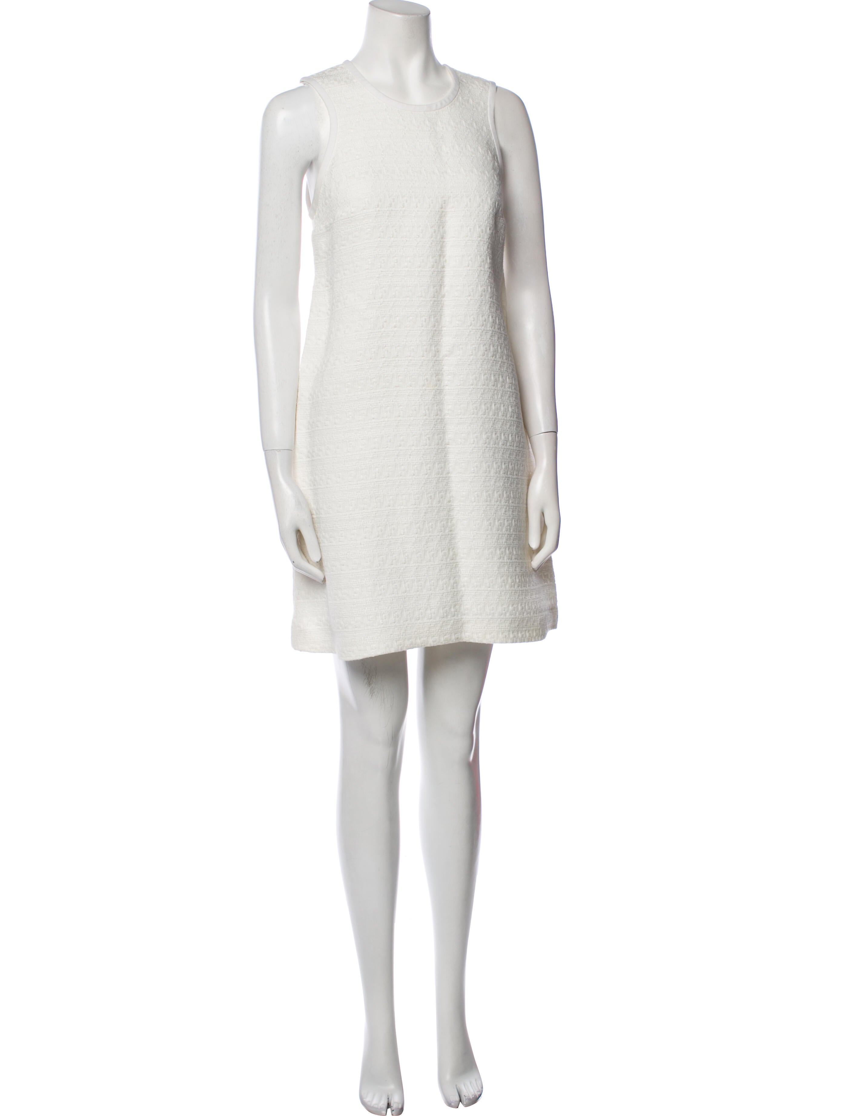 Marchesa Voyage Crew Neck Mini Dress