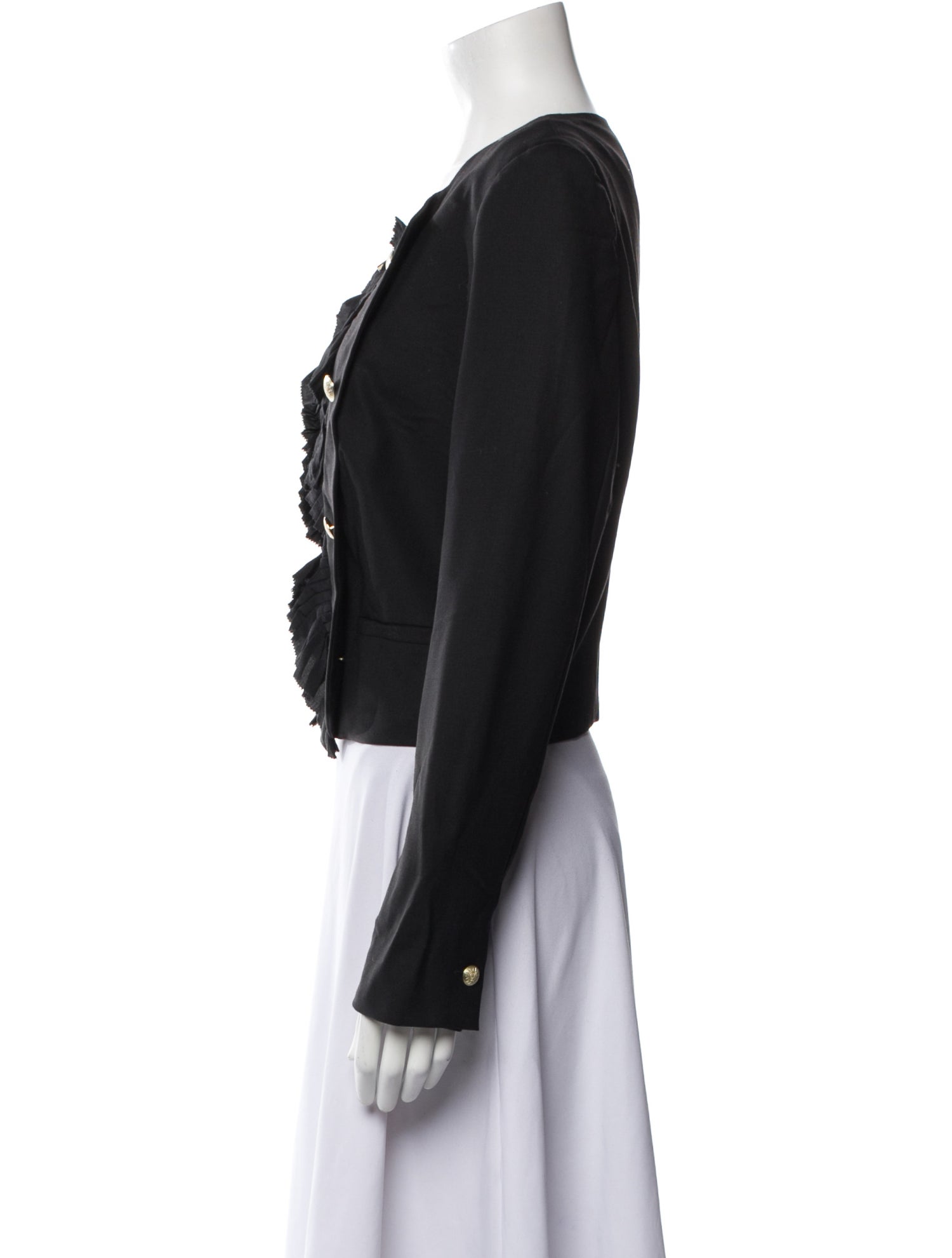 Marchesa Voyage Wool Evening Jacket