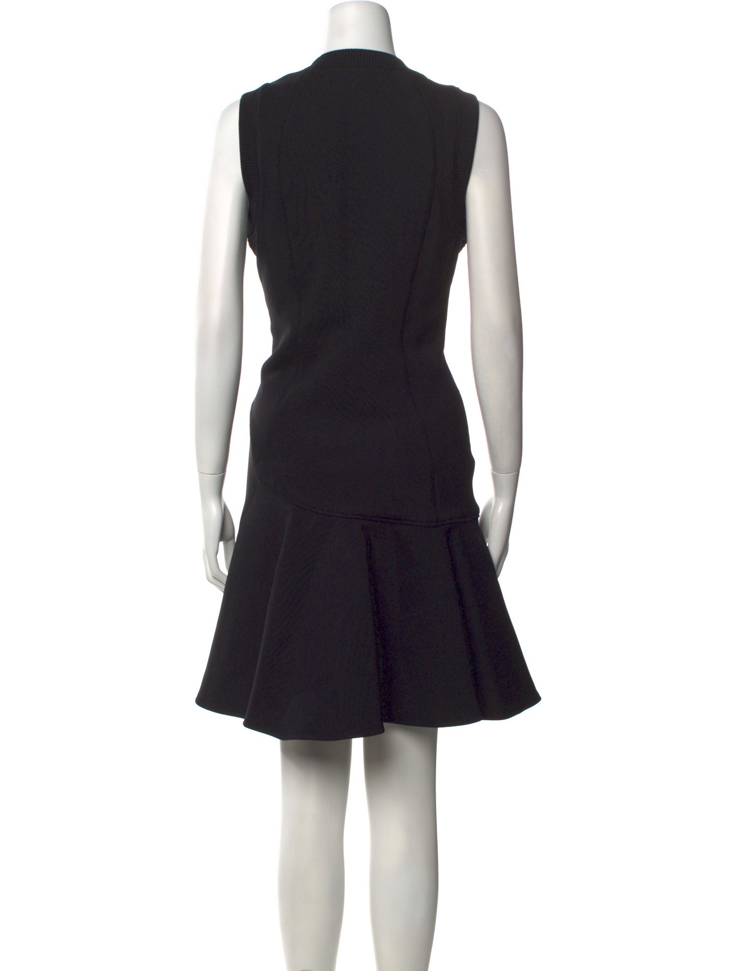 Marchesa Voyage Crew Neck Mini Dress