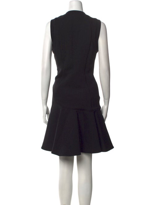 Marchesa Voyage Crew Neck Mini Dress