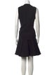 Marchesa Voyage Crew Neck Mini Dress