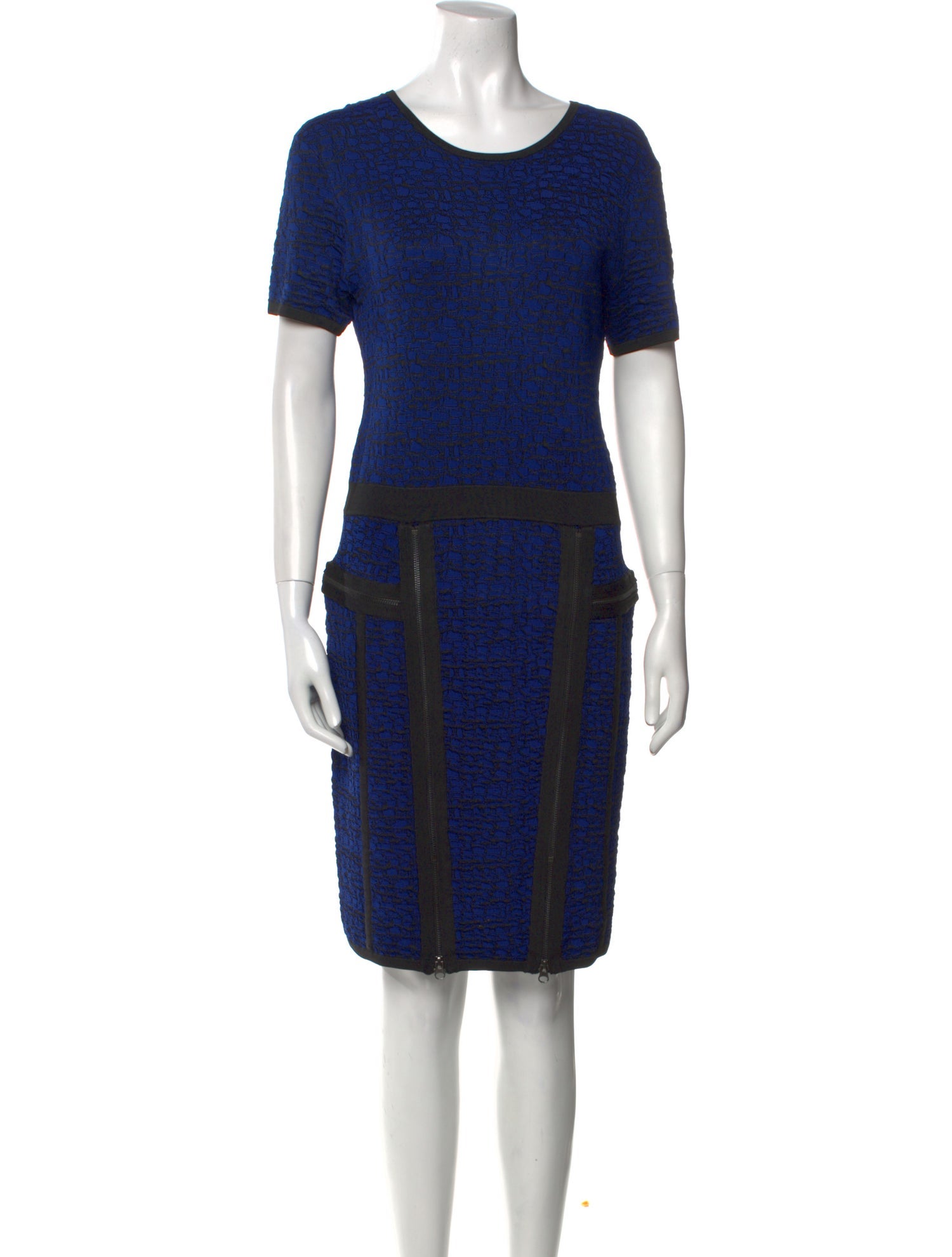 Marchesa Voyage Printed Knee-Length Dress