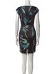 Marchesa Voyage Printed Mini Dress