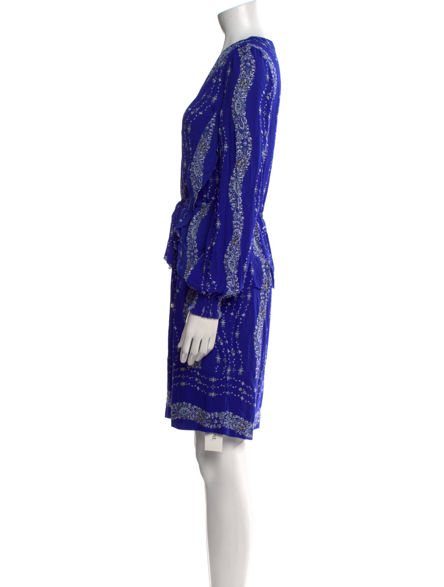 Marchesa Voyage Silk Mini Dress