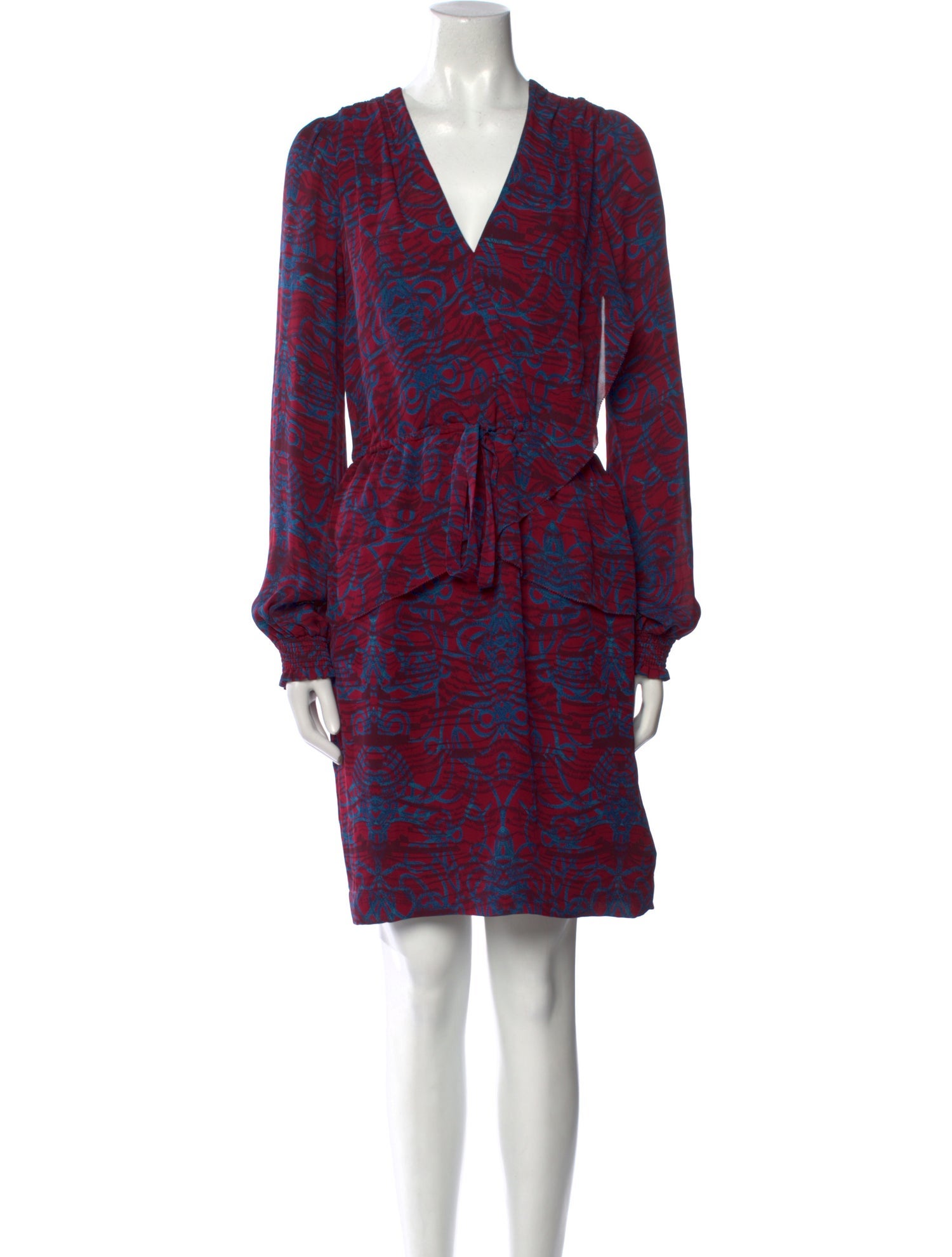 Marchesa Voyage Printed Mini Dress