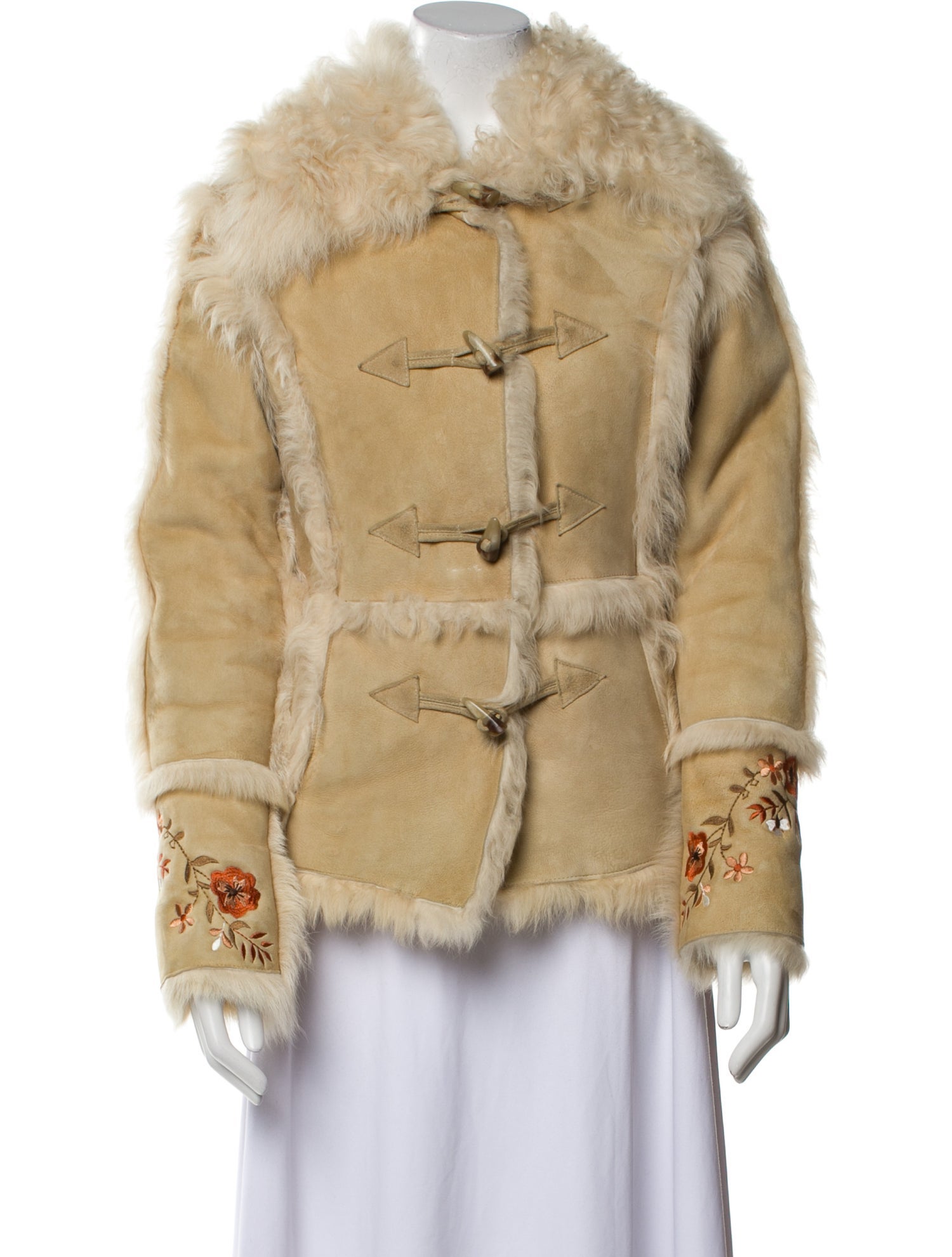 Byte by Giuliana Teso Leather Fur Jacket